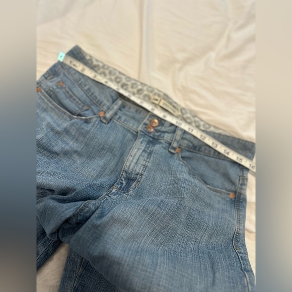 Lee Women Sz:12M Natural Bootcut Y2K Jean Just Below The Waist Denim Stretch - Picture 3 of 14